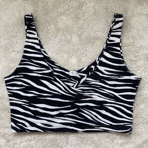 zebra top